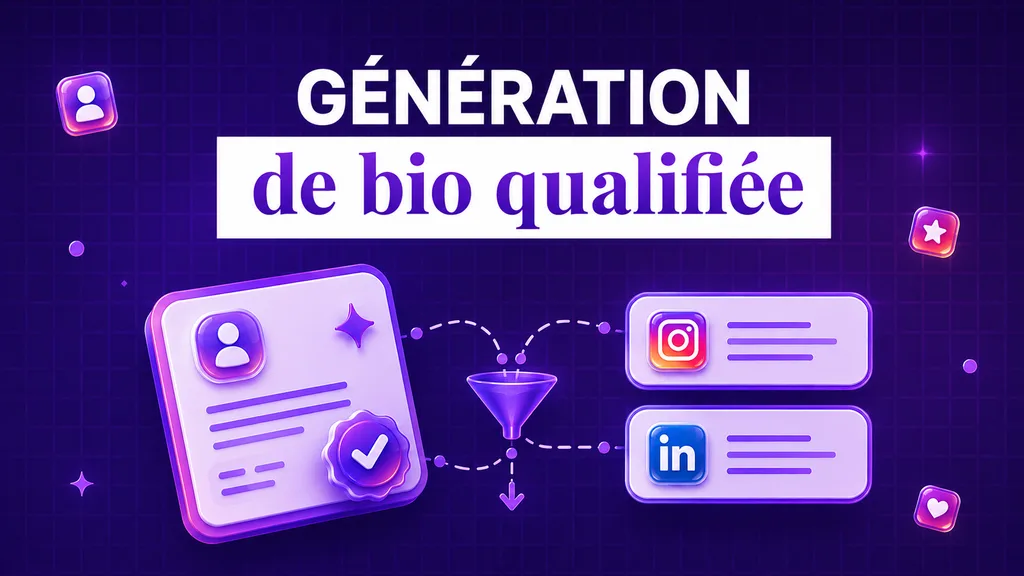 Crée une bio Instagram & LinkedIn qui convertit